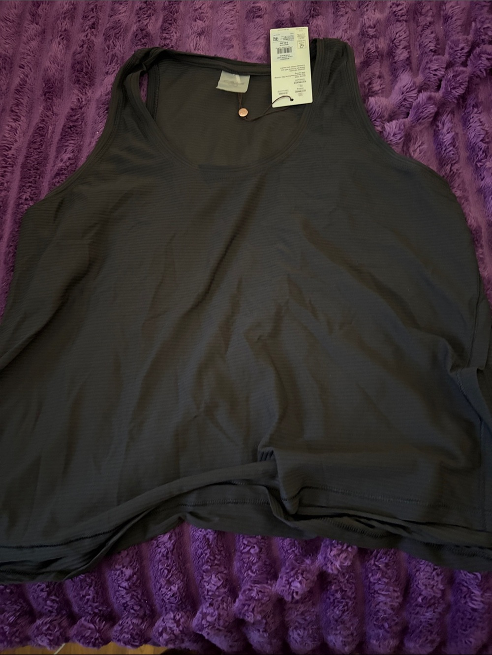 CALIA by Carrie Underwood Black Scoop Neck Tank